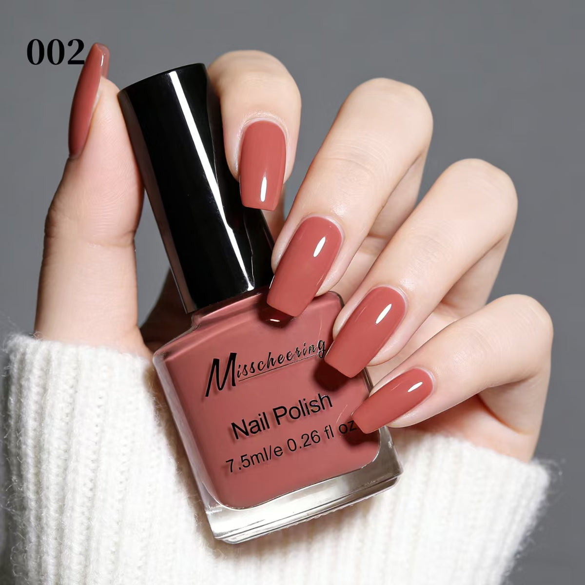 Lilac Glossy Mirror Nail Strengthener