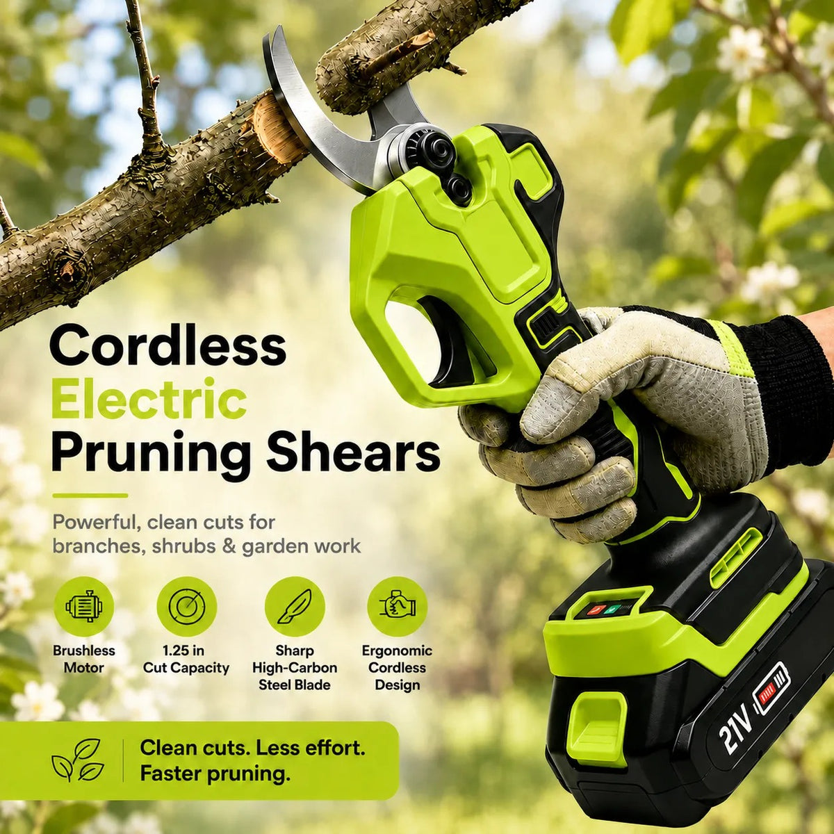 🔥LAST DAY 70%OFF🔥 - Cordless Electric Pruning Shears