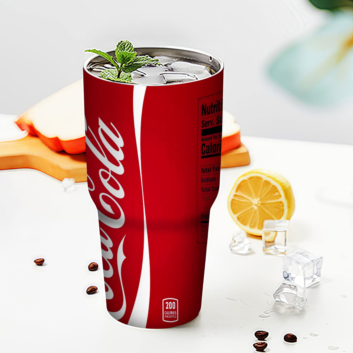 Vacuum Insulated Stainless Steel Cup with Lid And Straw