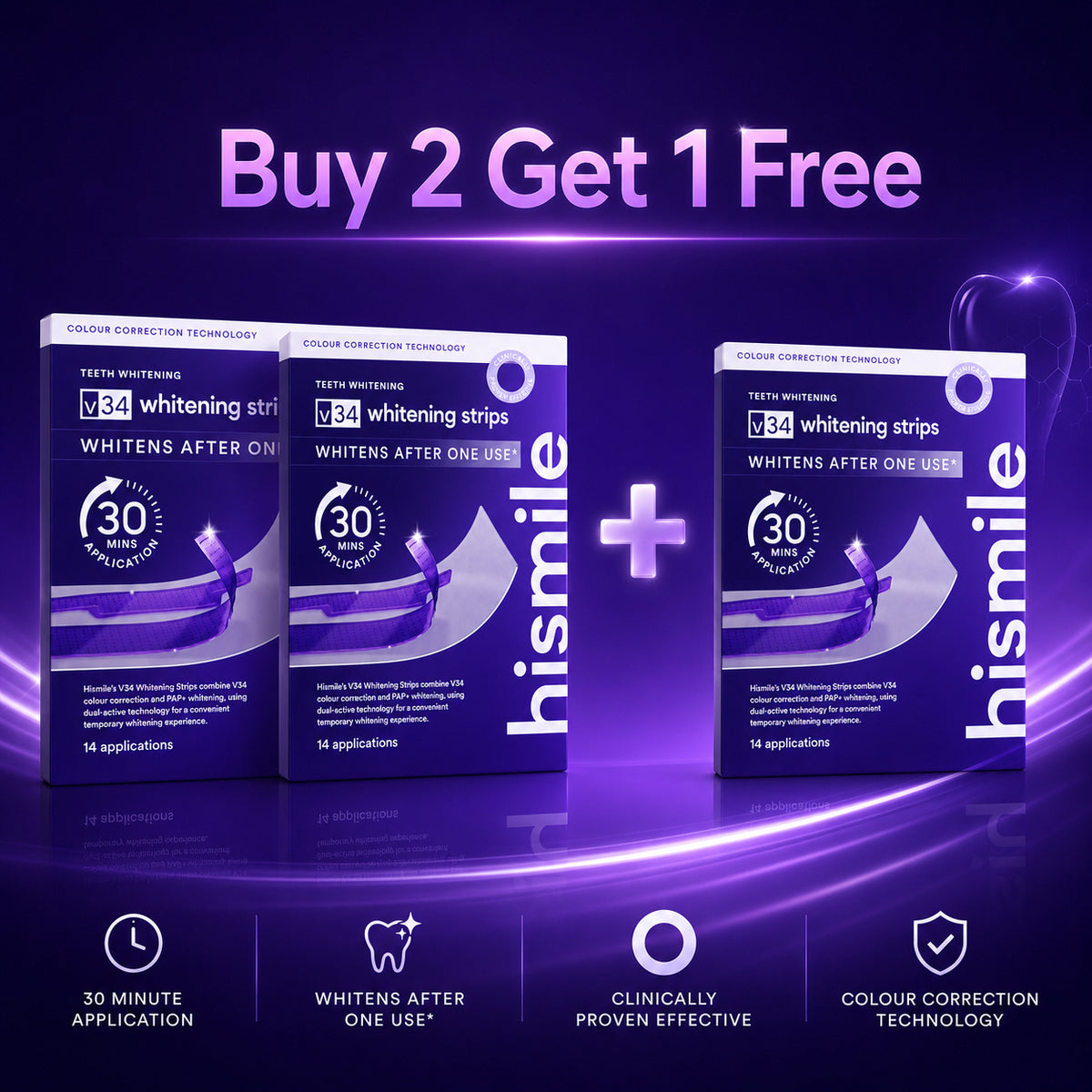 Hiismile V34 Whitening Strips